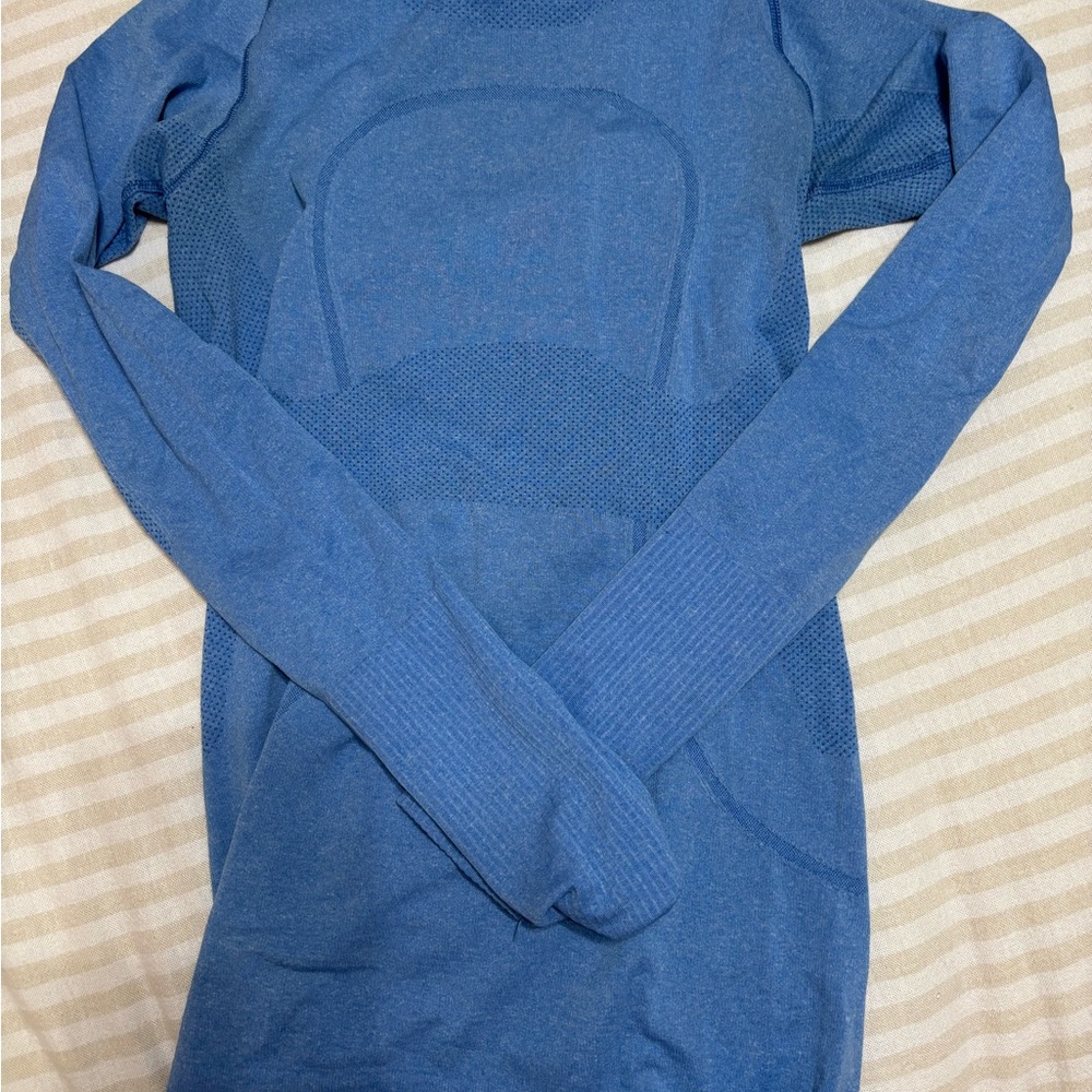 Blue lululemon Long Sleeve Top